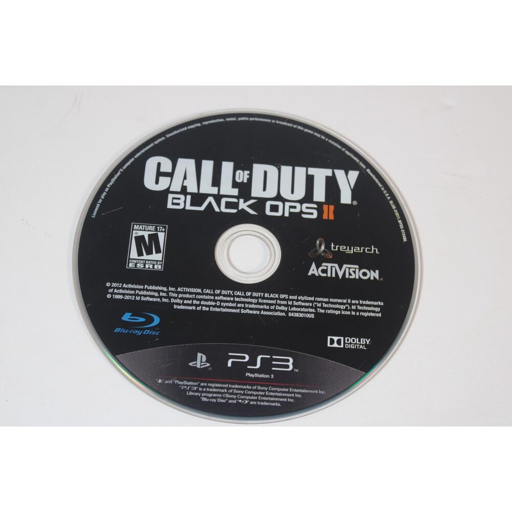 Call of Duty Black Ops II (Sony PlayStation 3, PS3) Authentic, Disc Only, tested